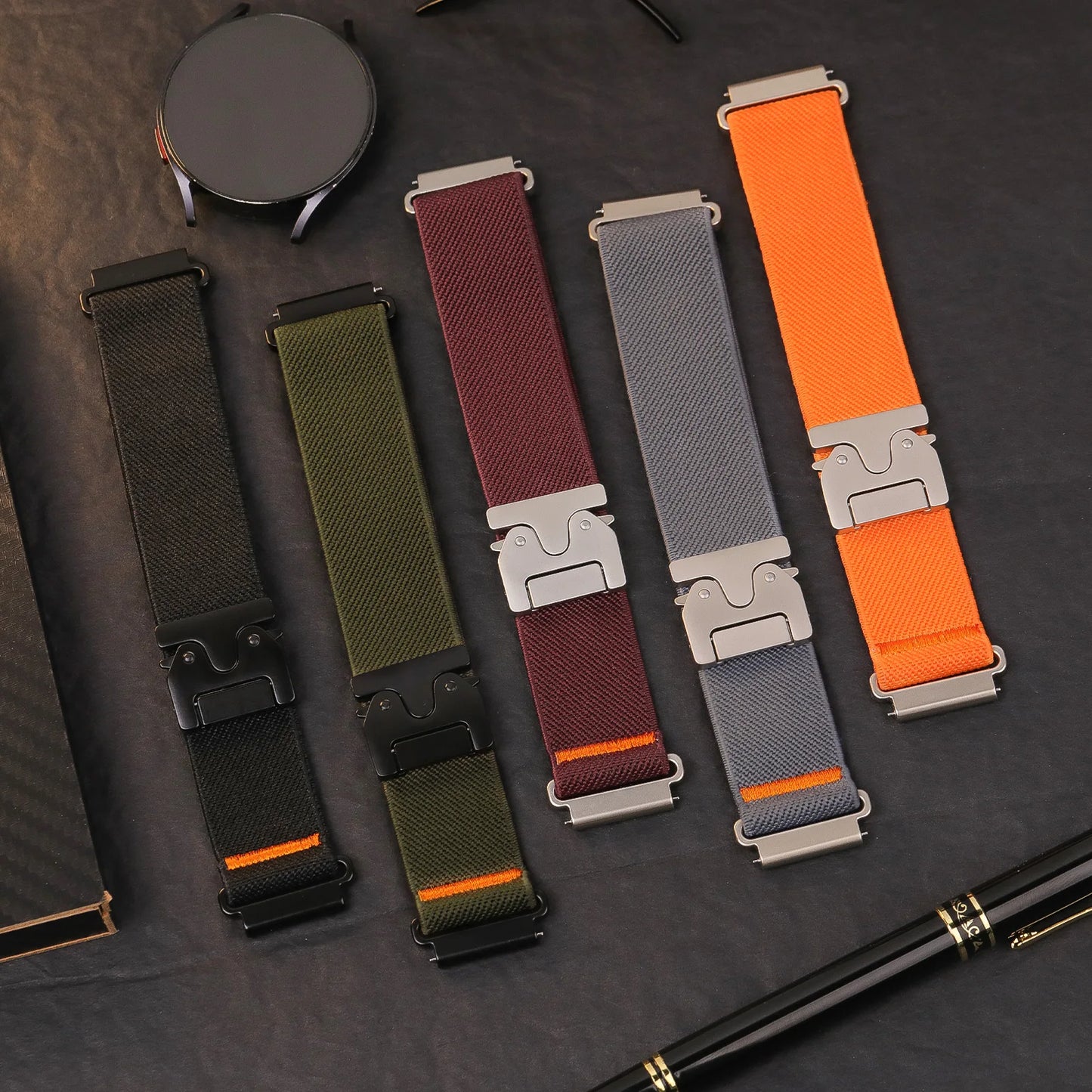Nylon Sport Strap for Garmin and Samsung Watches