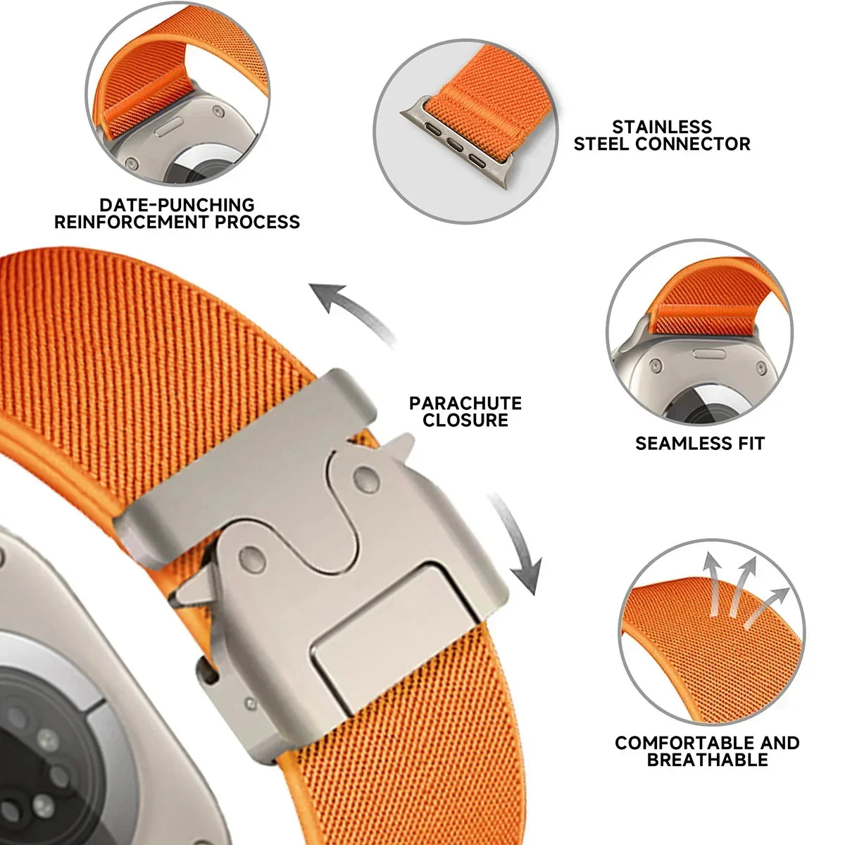 Nylon Sport Band for Apple Watch